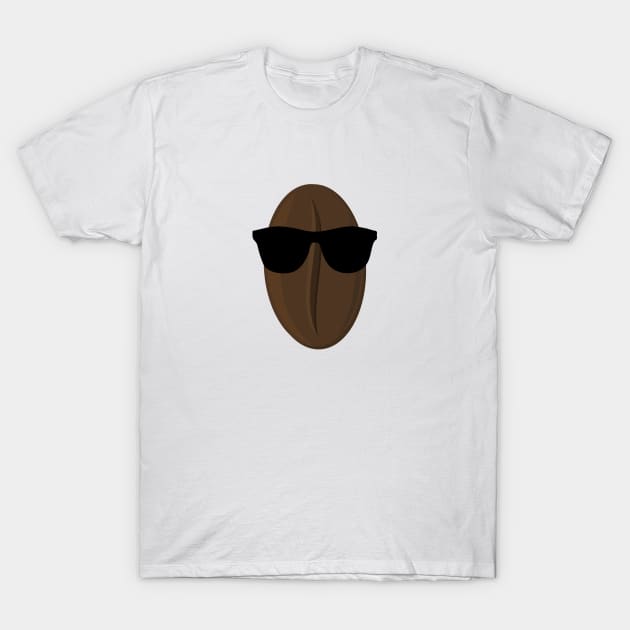 Cool Coffee Bean T-Shirt by SandraKC